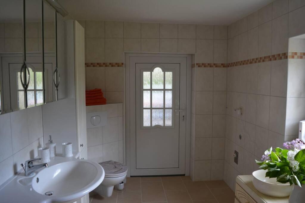 Ferienhaus Huethchen Eichhorst Экстерьер фото
